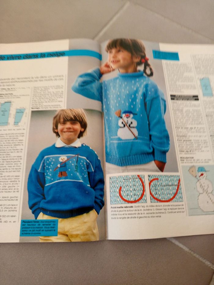 Magazine les plus beaux tricots sandra - photo numéro 11
