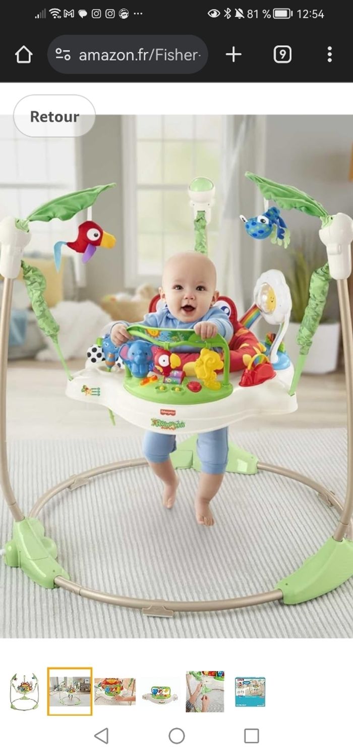 Jumperoo Jungle Fischer Price - photo numéro 2