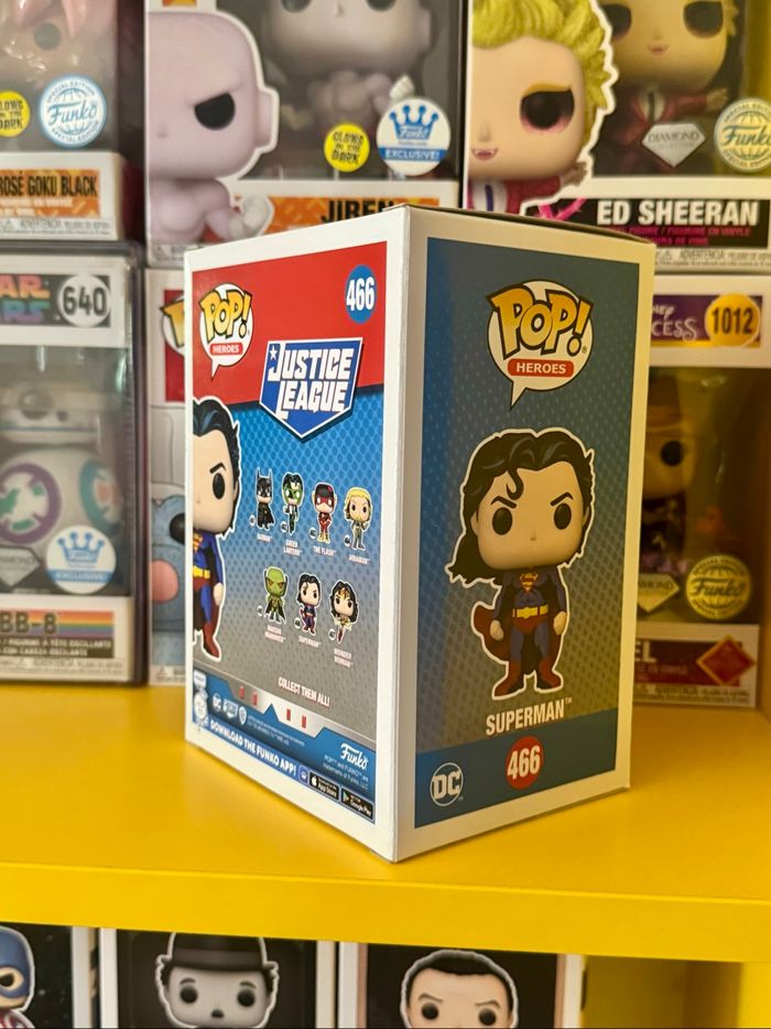 Funko Pop! Heroes 466 - Justice League - Superman - Funko Special Edition - photo numéro 4