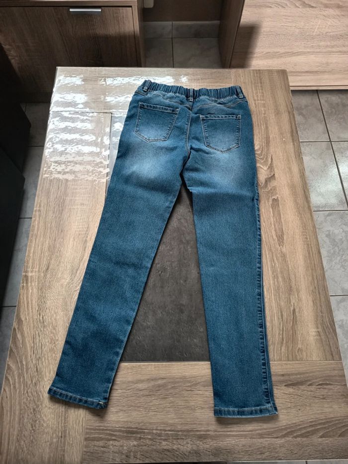 4 jean fille taille 12 ans slim - photo numéro 2