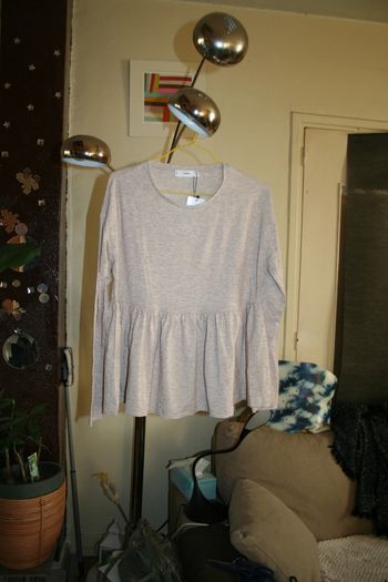 🌸Tunique ou pull léger oversize collection 2023 Taille 38 "Mango" Neuf 🌸