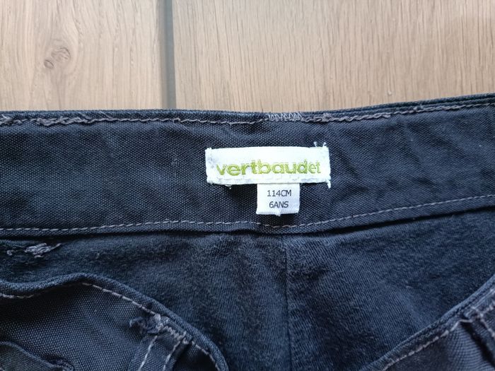 Pantalon garçon noir taille 6 ans Vertbaudet - photo numéro 3