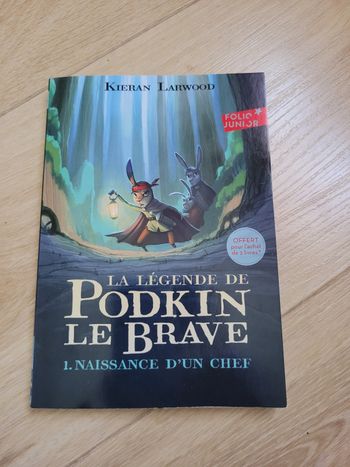 Livre La légende de Podkin Le Brave