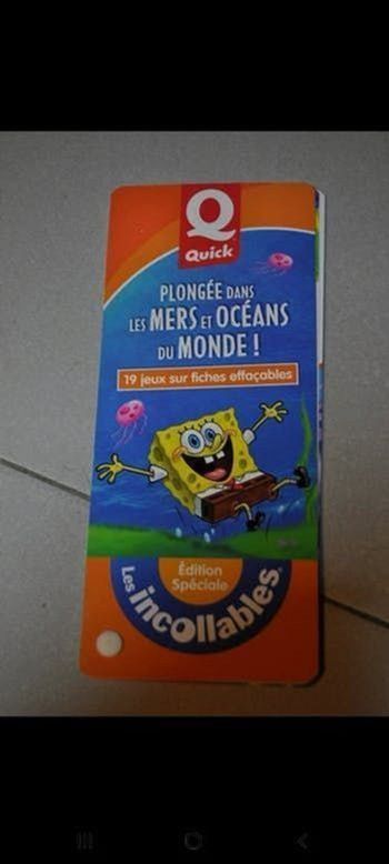 Les incollables Bob l'éponge