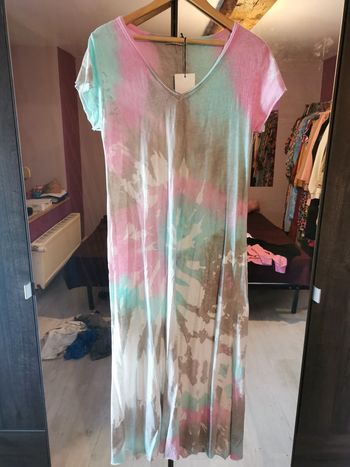 Robe longue bohème fluide