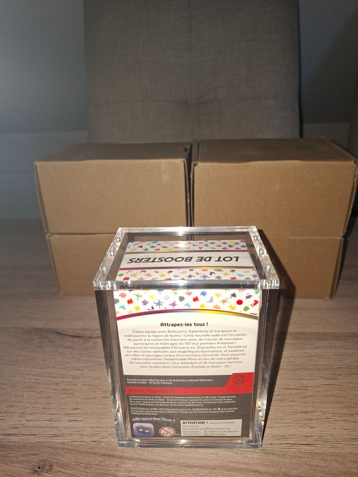 Lot de 4 acryliques bundle Pokémon aimantée épaisse de qualité premium - photo numéro 3