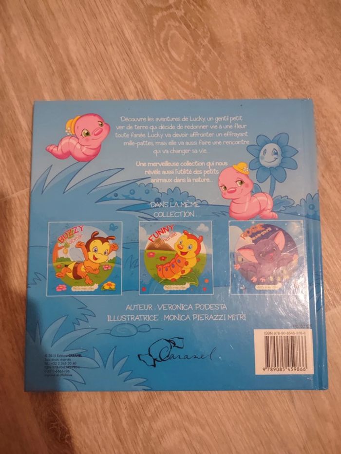 Livre lucky le ver de terre - photo numéro 3