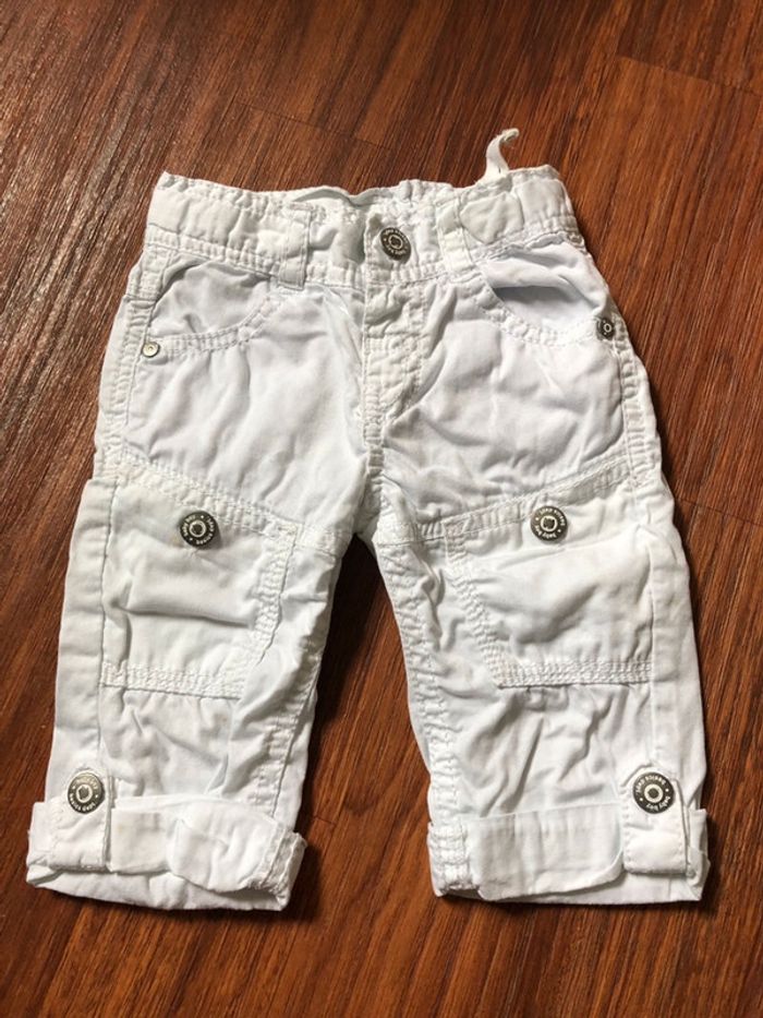Pantalon blanc 6 mois