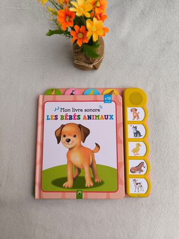 Mon livre sonore Les bébés animaux