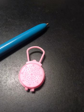 Vintage sac à main rose clair barbie