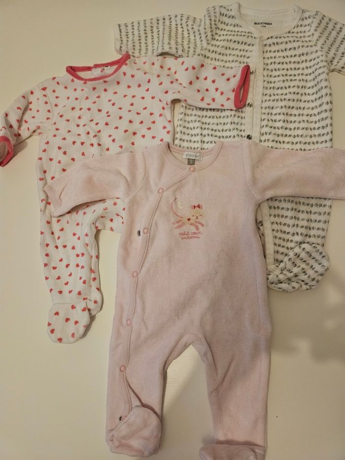 Lot 3 pyjamas filles