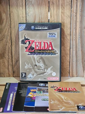 Nintendo Gamecube # Zelda WindWaker et Carte mémoire officielle 🇩🇪