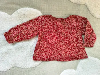 👶 Blouse manches longues Sergent Major – 9 mois
