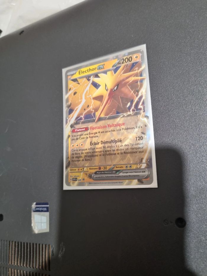 Carte pokémon élector ex 049 promo collection 151 - photo numéro 7