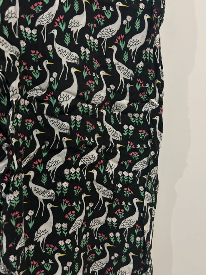 568 - pantalon pyjama à motifs oiseaux - photo numéro 3