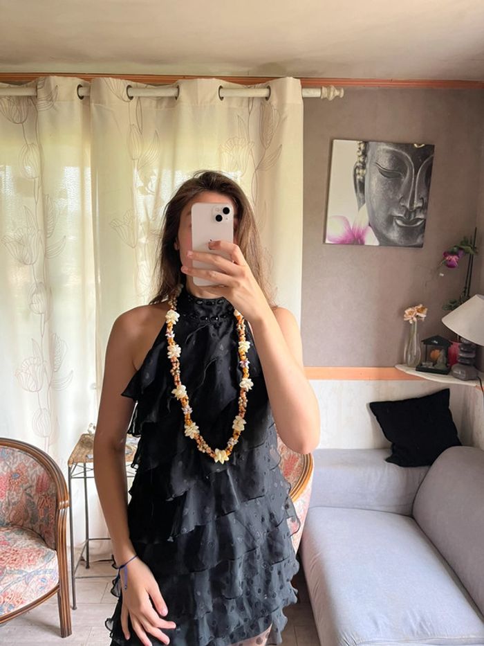 Collier sautoir coquette coquillage Ibiza Summer bohème vintage exotique - photo numéro 2