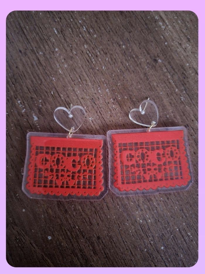 Boucles d'oreilles Coco pixar