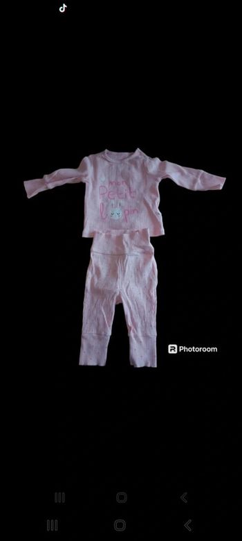 Ensemble bébé fille 3/6 mois