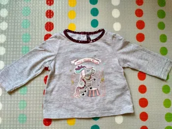 Haut manches longues sergent major 6 mois