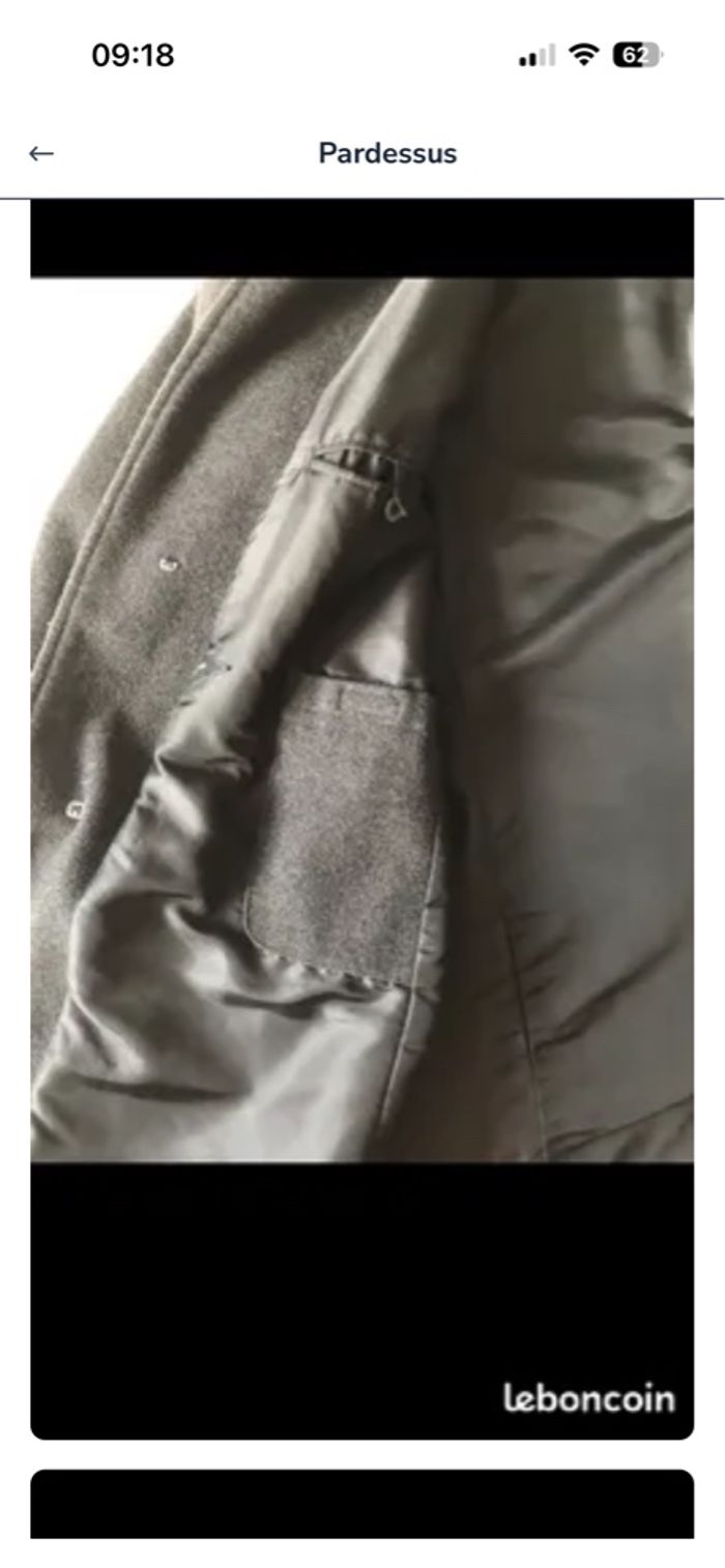 Manteau homme - photo numéro 5