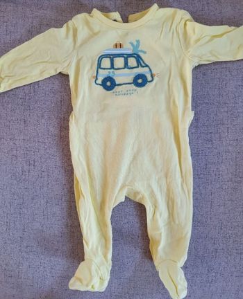 Pyjama coton bébé 3mois