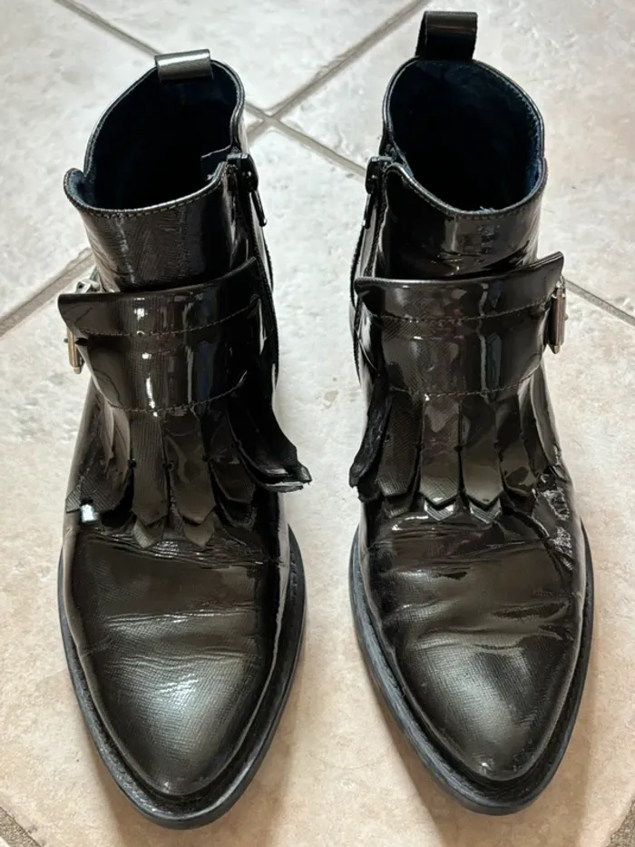 Bottines vernies 36 - photo numéro 2