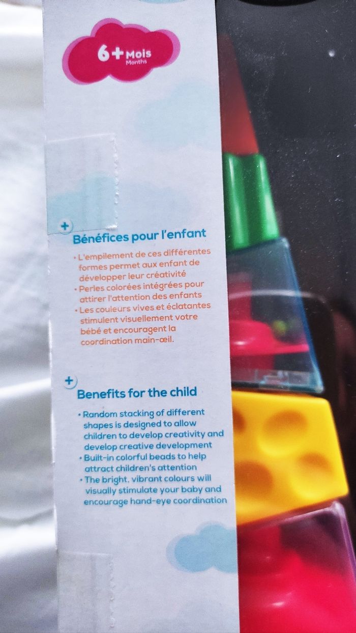 Cubes sensoriels à empiler - photo numéro 2