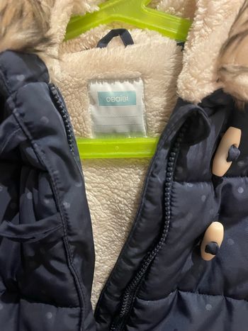 Manteau Obaïbi bleu 