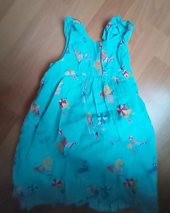 Robe Dp..Am 86 cm turquoise