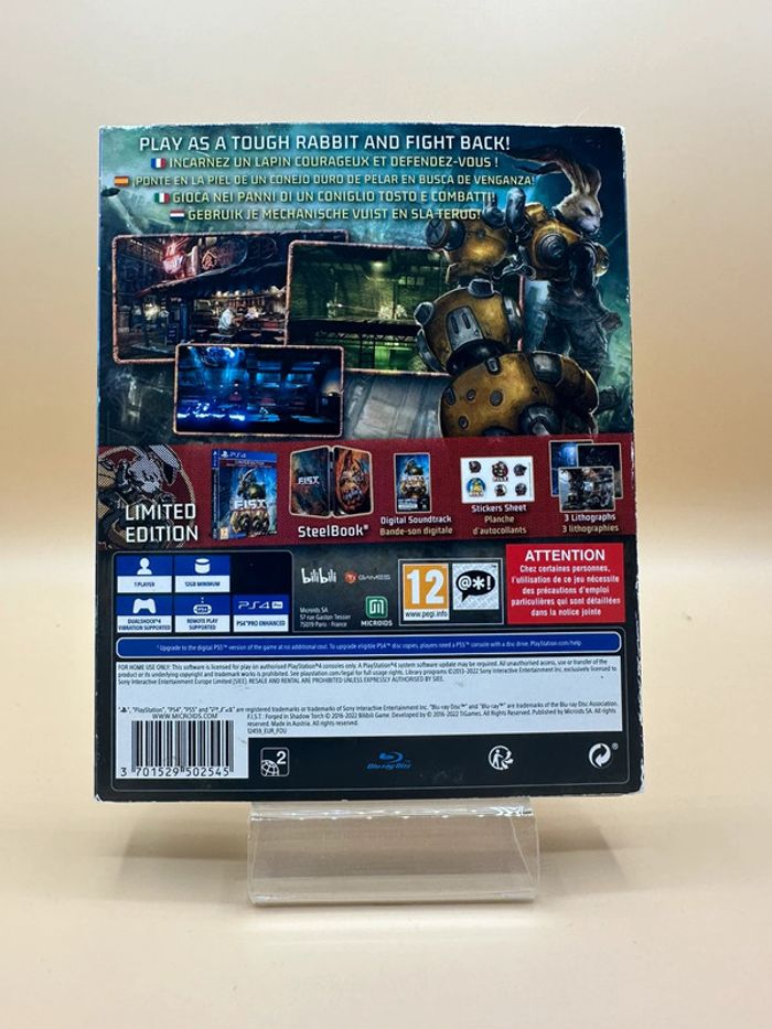 F.I.S.T. : Forged In Shadow Torch Édition Limitée Ps4 - photo numéro 2