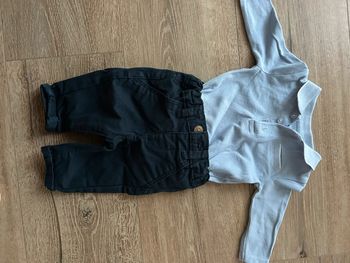 Ensemble bodie manches longues pantalon 1 mois
