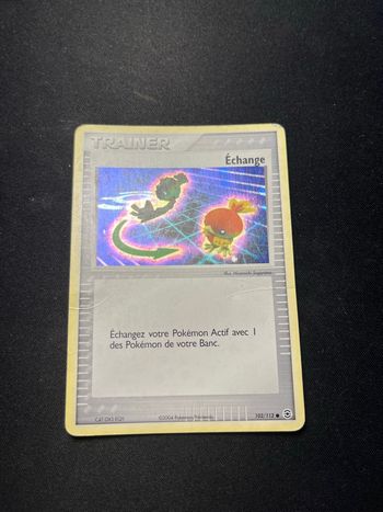 Trainer Échange 102/112 2004 Pokémon FR