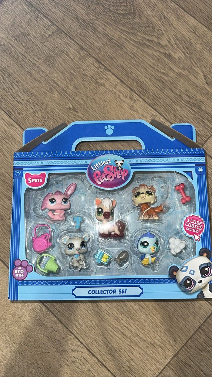 Little petshop pack de 5 thème montagne