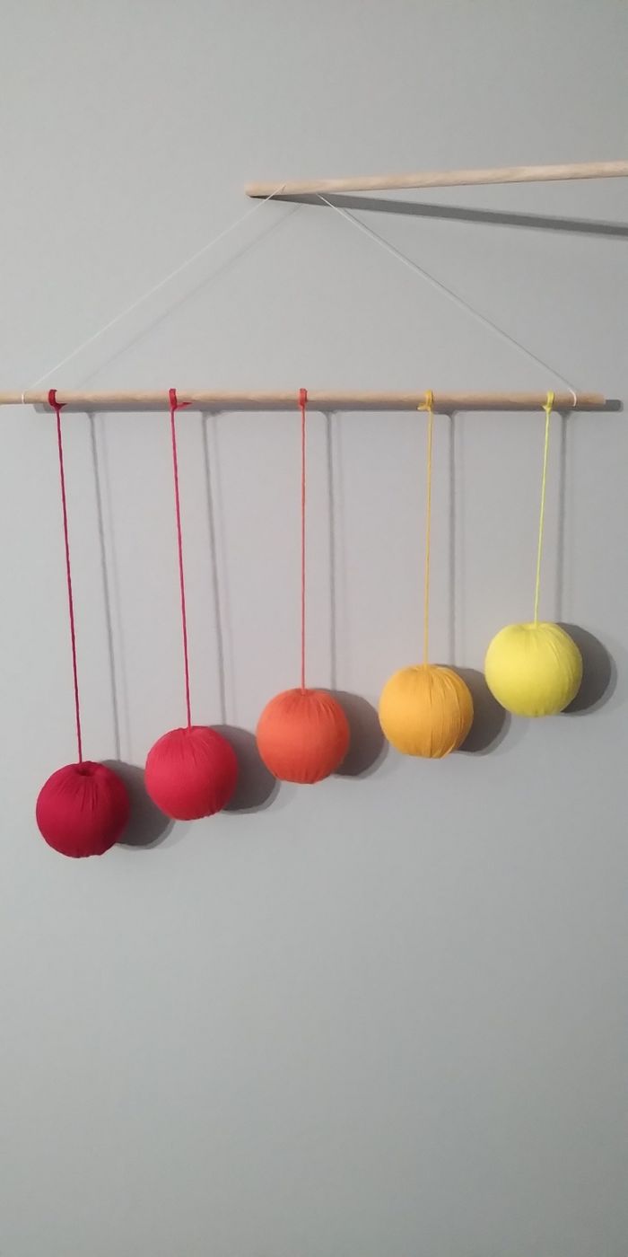 Neuf lot de 2 mobiles inspiration Montessori - photo numéro 2