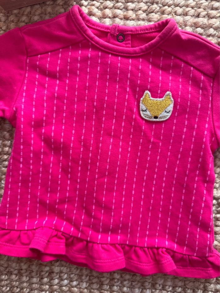 Tee shirt Catimini 6mois / 68cm - photo numéro 2