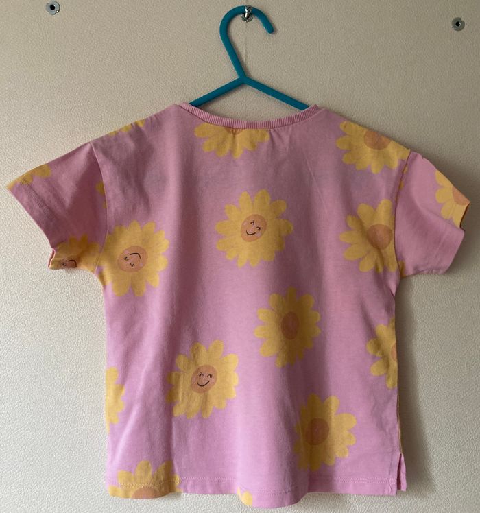 Tee-shirt imprimé marguerite taille 18/24 mois - photo numéro 3