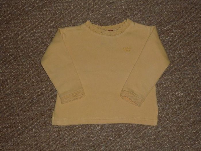 Sweat fille Vynil Fraise 2 ans