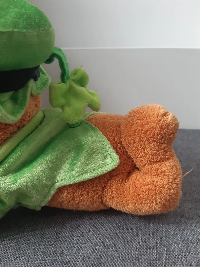 Peluche / doudou winnie L'ourson Saint Patrick - photo numéro 4