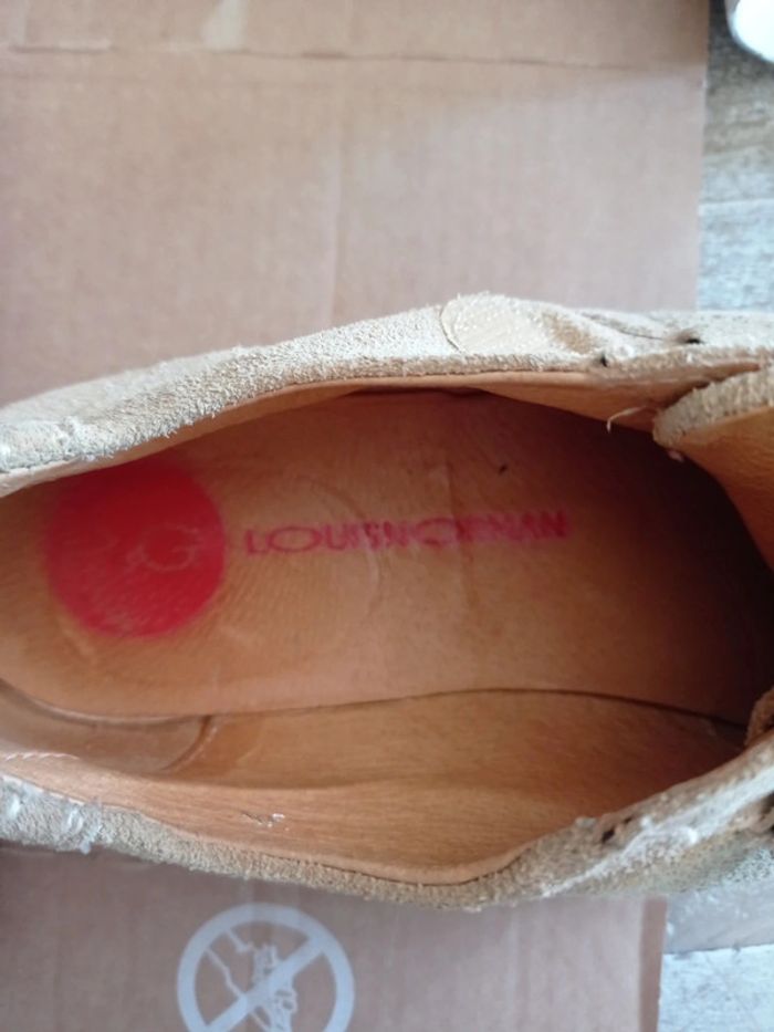 Baskets cuir Louisnorman - photo numéro 3