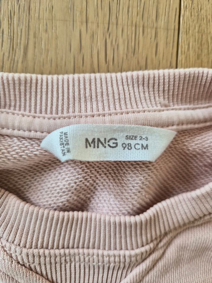 Sweat rose Mango 3 ans