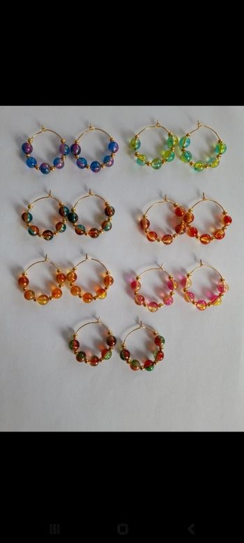 Boucles d'oreilles créoles