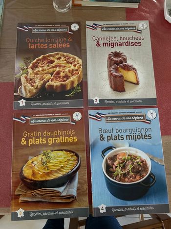 Livres cuisine