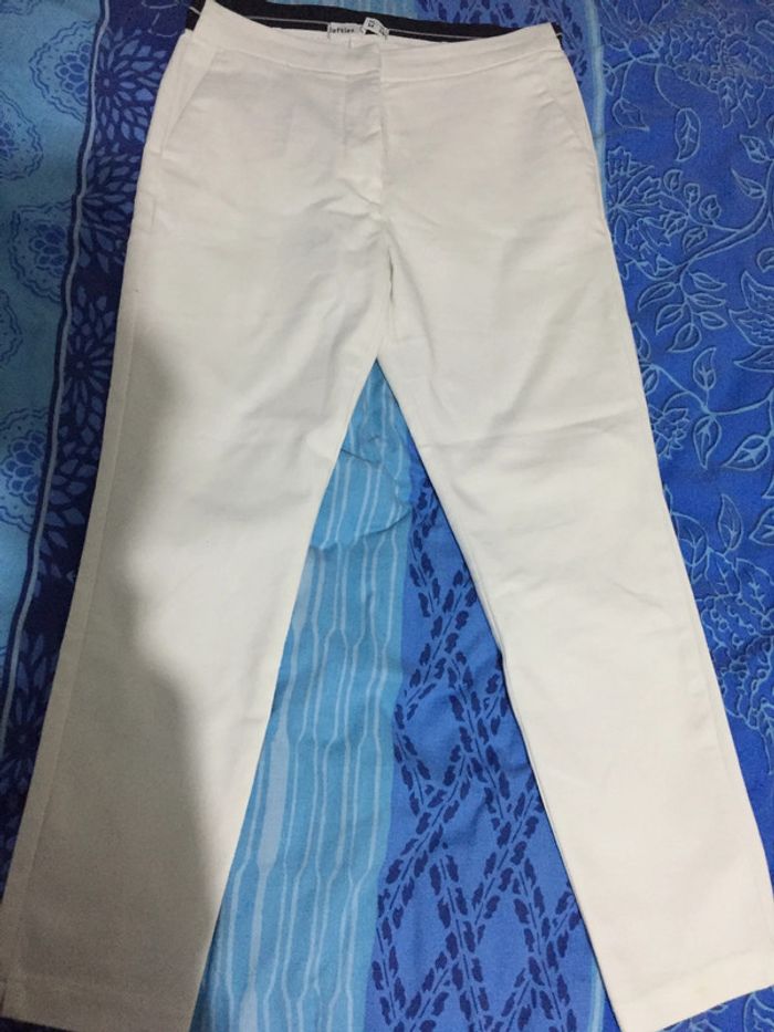 pantalon blanc