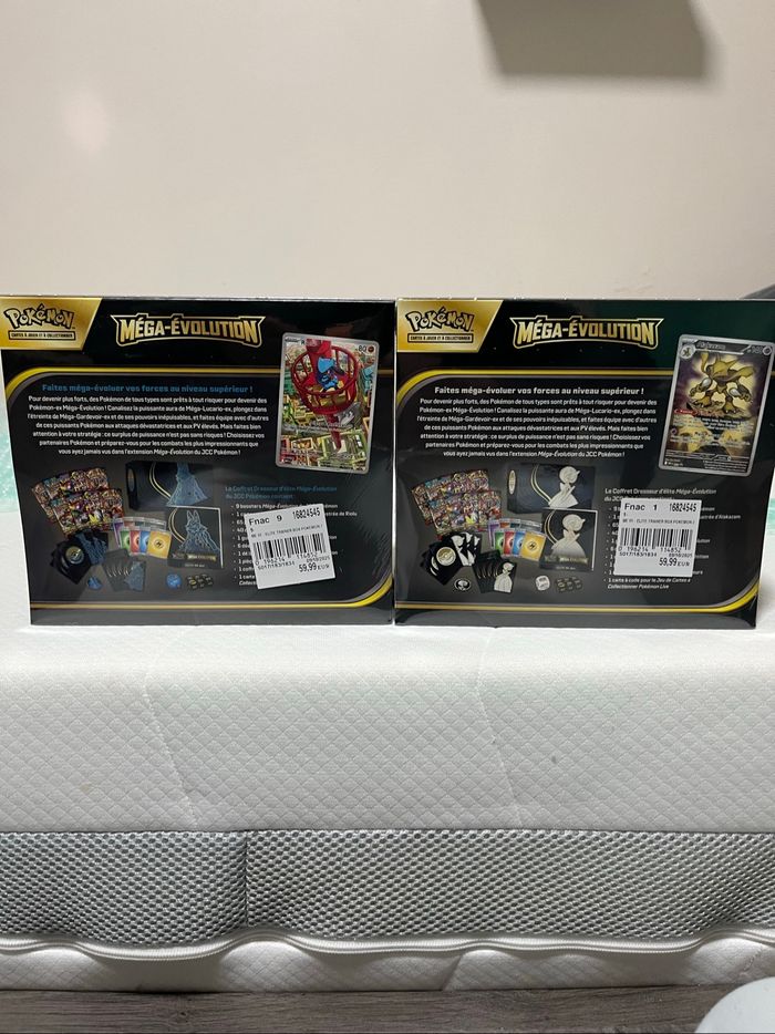 Pokemon ETB Méga-Évolution Lucario et Gardevoir - photo numéro 4