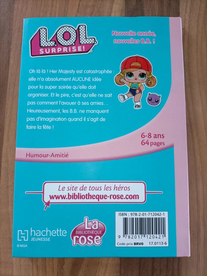 Livre Lol surprise tome 1 - bibliothèque rose - photo numéro 4