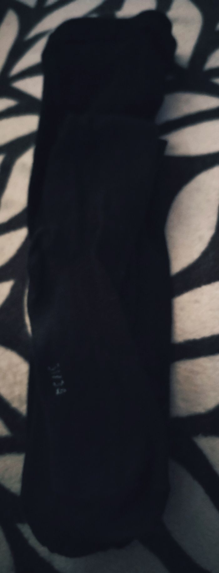 Collant noir "Kiabi" 31/34 en très bon état - photo numéro 3