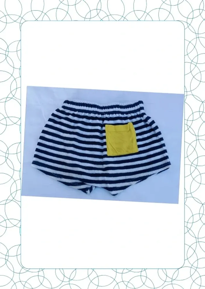 Short velours 18 mois Du pareil au même - photo numéro 3