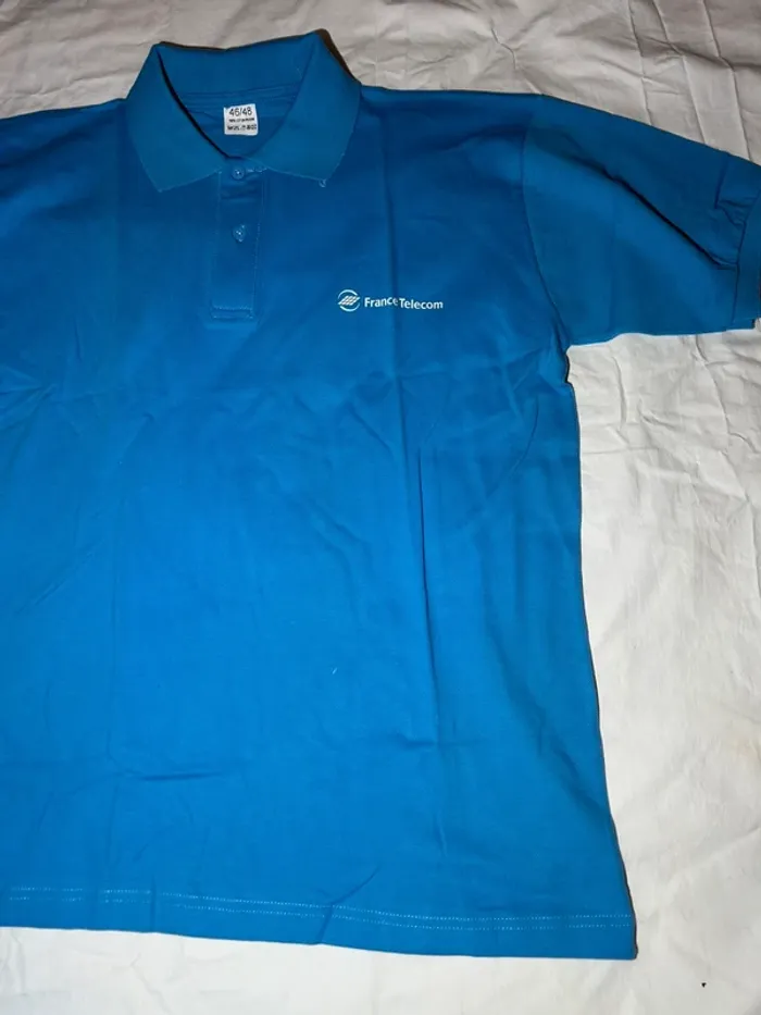 Polo bleu France telecom - photo numéro 2