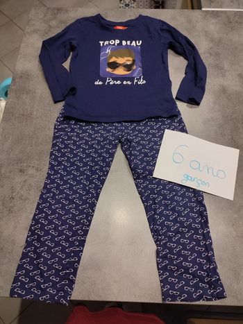 Pyjama 2 pièces coton