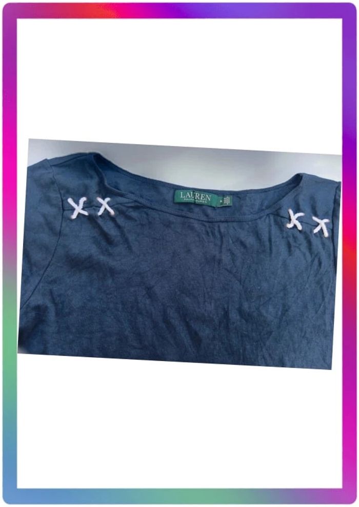 Tee shirt L Lauren Ralph Lauren - photo numéro 4